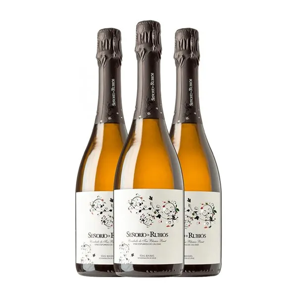 Señorío de Rubiós Condado Brut Rías Baixas 75 cl Espumoso Blanco (Caja de 3 unidades)