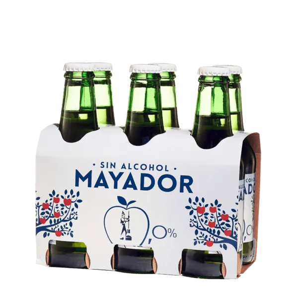 Sidra Espumosa Sin Alcohol Mayador