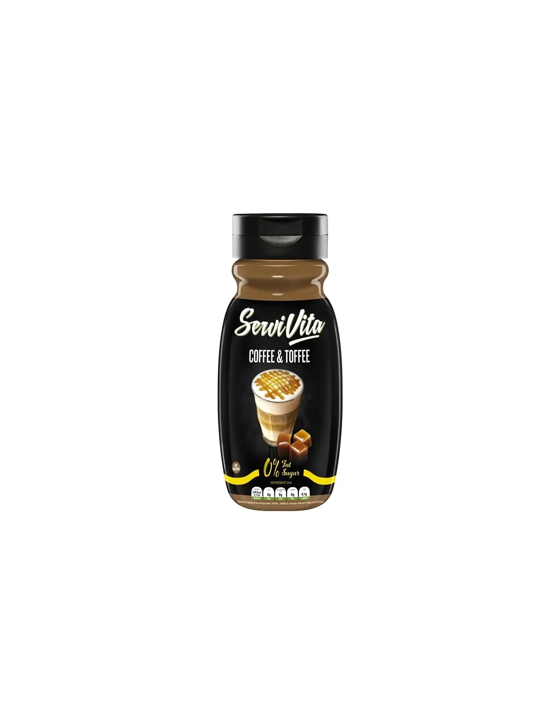 Sirope de Café y Toffee Servivita 320ml