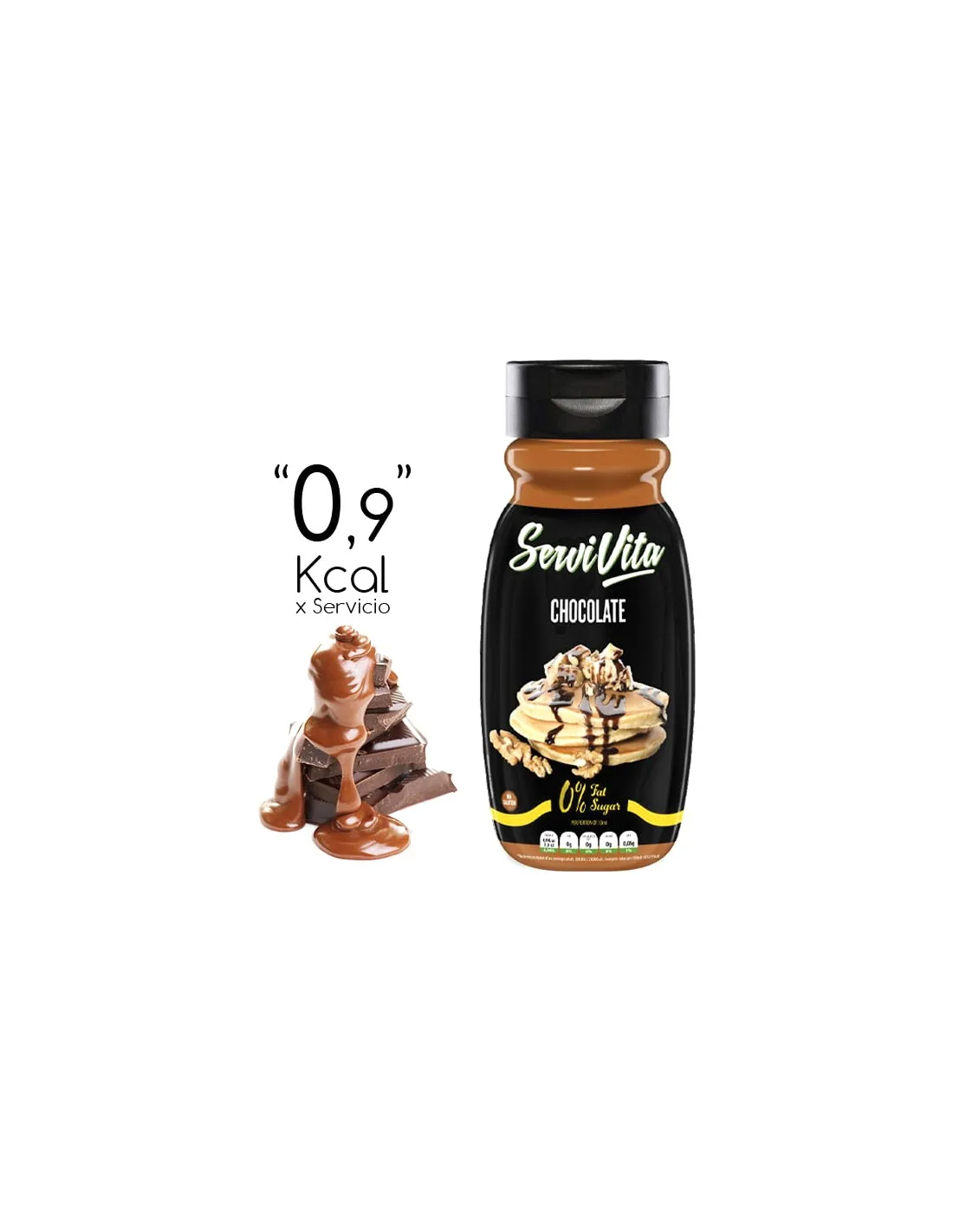 Sirope de Chocolate Servivita 320ml
