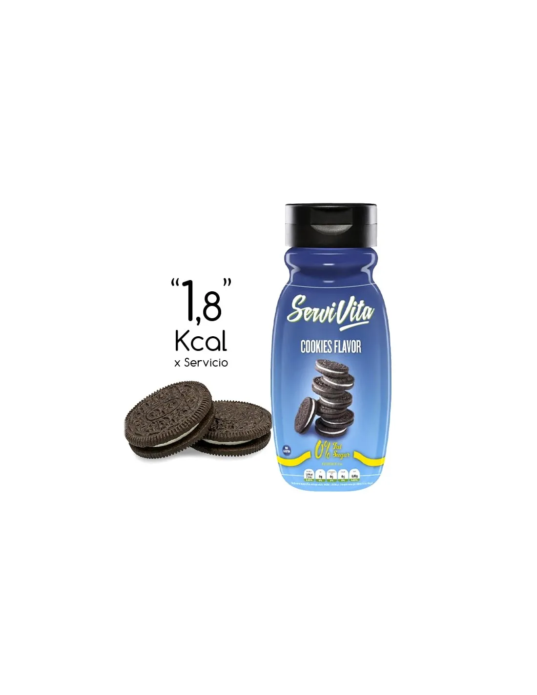Sirope de Cookies Servivita 320ml