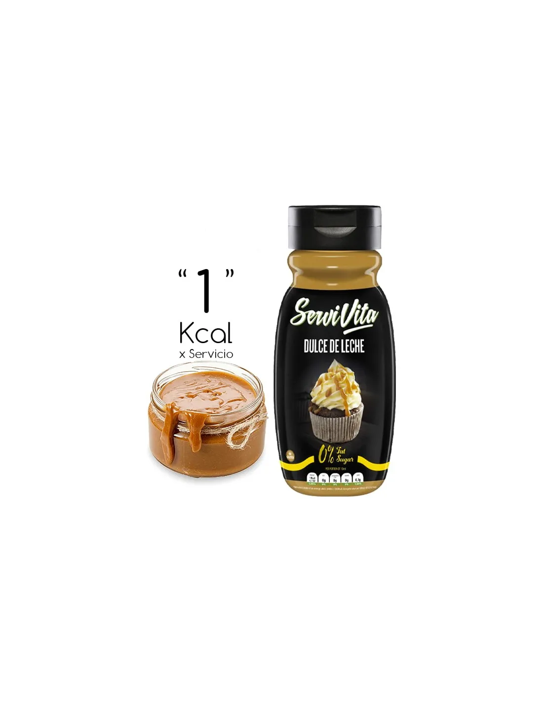 Sirope de Dulce de Leche Servivita 320ml
