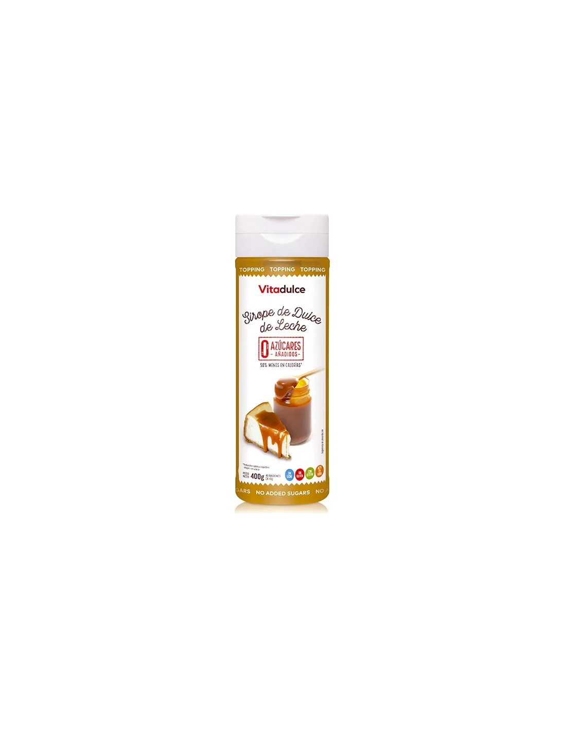 Sirope de Dulce de Leche Vitadulce 400g