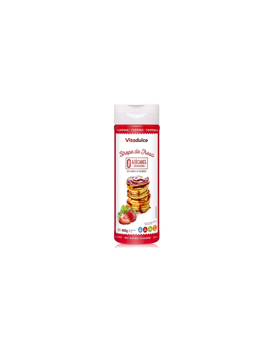 Sirope de Fresa Vitadulce 400g