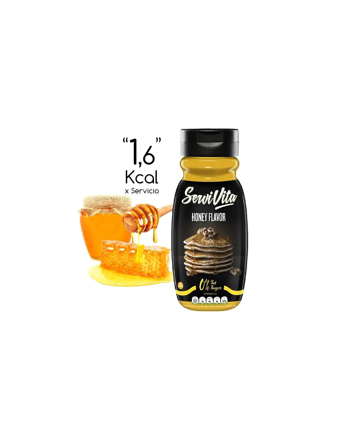 Sirope sabor Miel Servivita 320ml