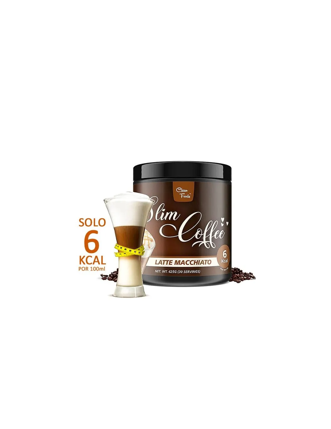 Slim Coffee Latte Macchiato (con glucomanano) 425g