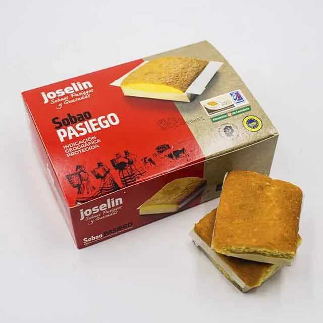 Sobaos Medianos 8 ud. con Mantequilla Joselín