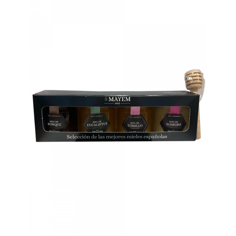 Surtido de 4 Mieles Crudas 50gr