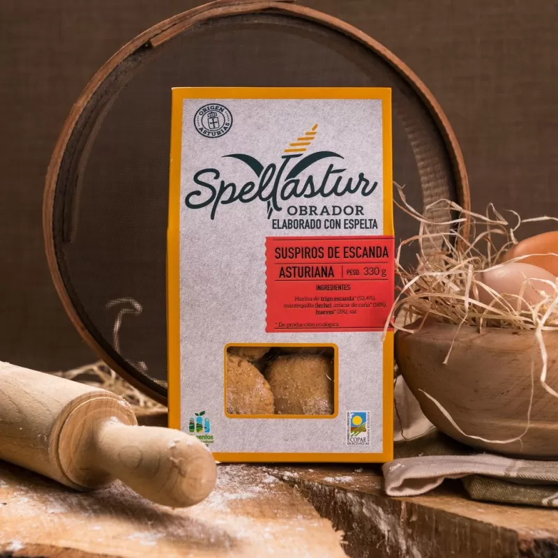 SUSPIROS DE ESCANDA ECOLÓGICOS (350 g.)