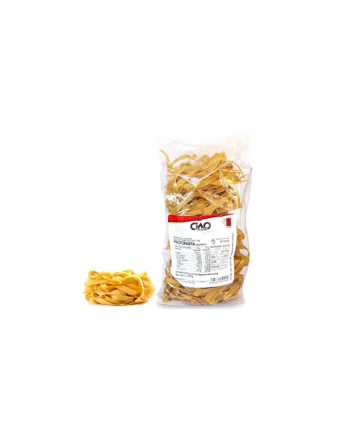 Tallarines keto PROTOPASTA 250g
