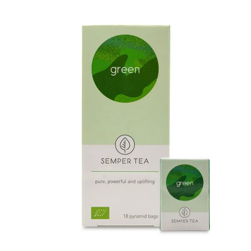 Té Verde Green - 18 Pirámides