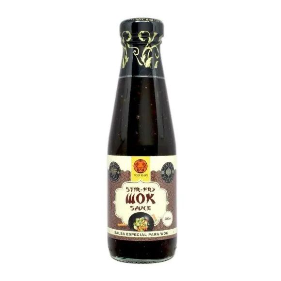 Tiger Khan Stir-Fry Wok Sauce / Salsa para Saltear en Wok 200ml