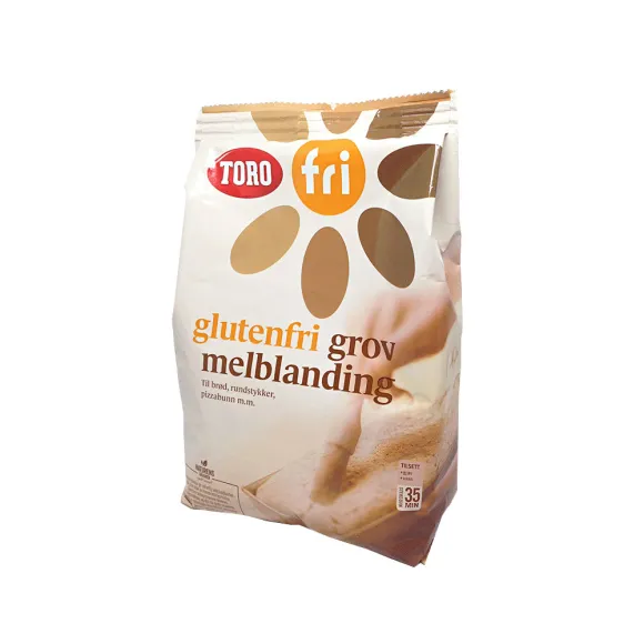 Toro Glutenfri Grov Melblanding / Mezcla de Harinas Gruesa Sin Gluten 406g