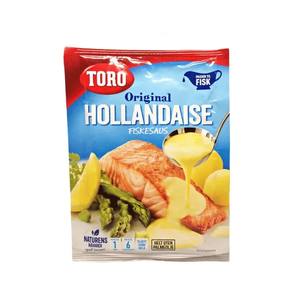 Toro Hollandaise Fiskesaus Original / Salsa Holandesa para Pescado 26g