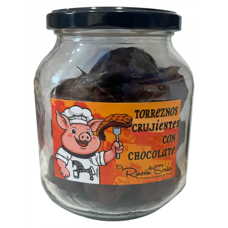 Torreznos Crujientes con Chocolate