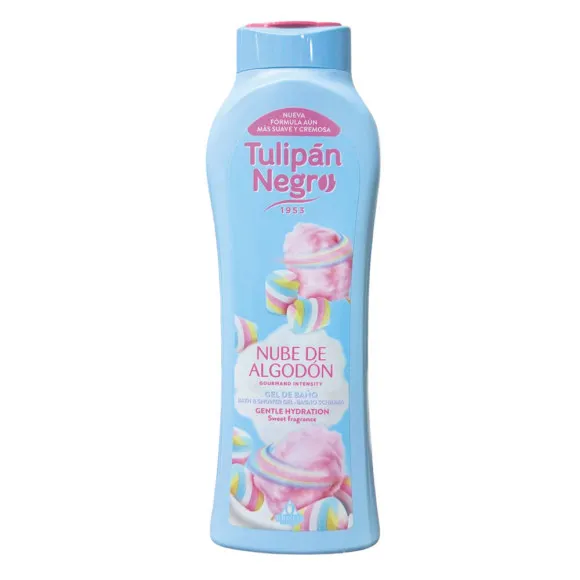 Tulipán Negro Gel de Baño Nube de Algodón 0% Parabenos 650ml