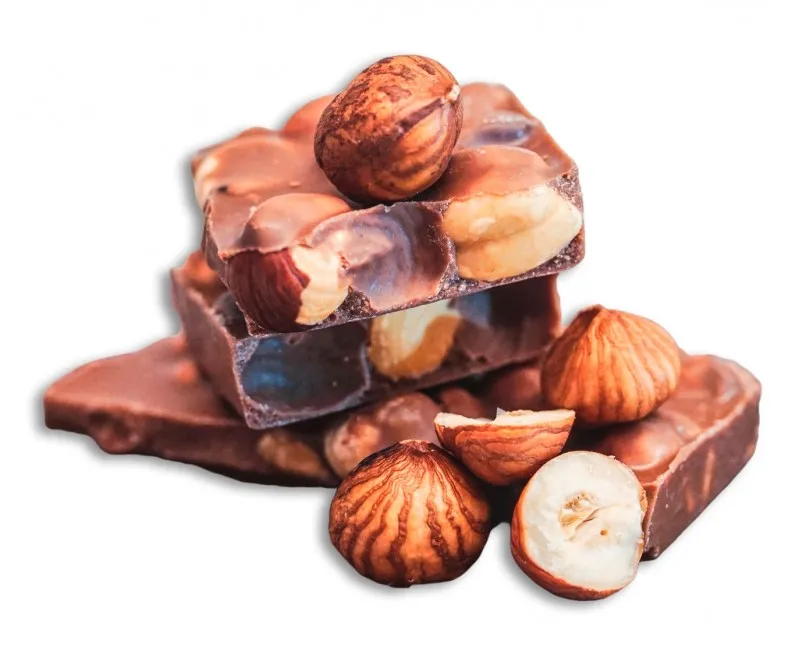 Turrón de Chocolate con Leche y Avellanas 200g