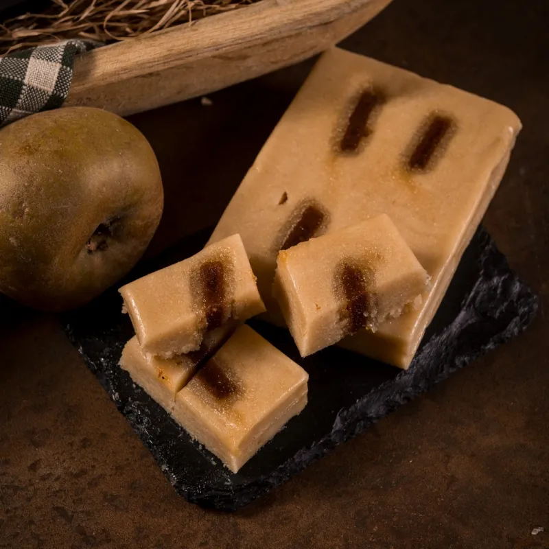 TURRÓN ARTESANO DE SIDRA Y MANZANA (300 g.)