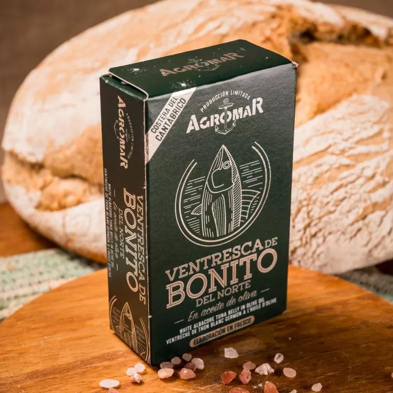 VENTRESCA DE BONITO DEL NORTE EN ACEITE DE OLIVA (120 g.)