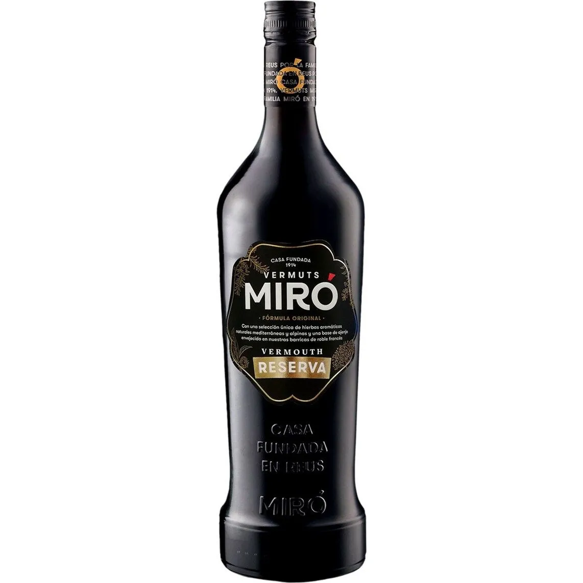 Vermouth Rosso Reserva MIRÓ 1 Litro