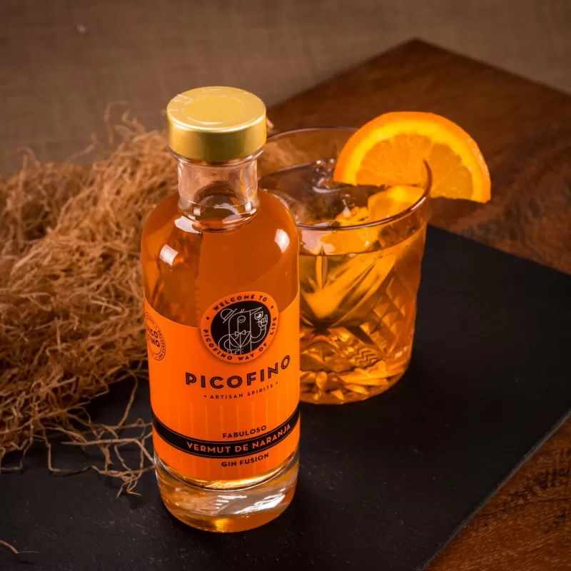 VERMUT DE NARANJA GIN FUSION PICOFINO - 20CL