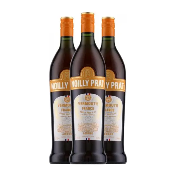 Vermut Noilly Prat Ambrée — Ámbar 75 cl (Caja de 3 unidades)