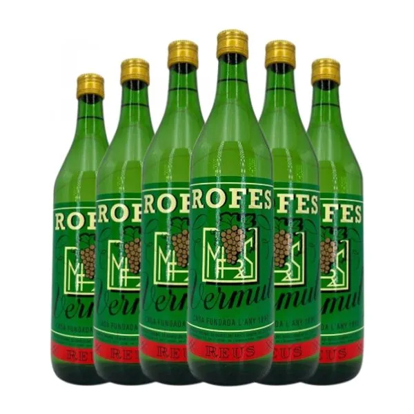 Vermut Rofes Blanc — Blanco 1 L (Caja de 6 unidades)