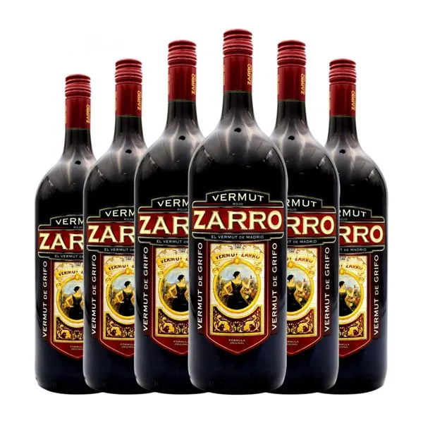 Vermut Sanviver Zarro Grifo Botella Especial 1,5 L (Caja de 6 unidades)