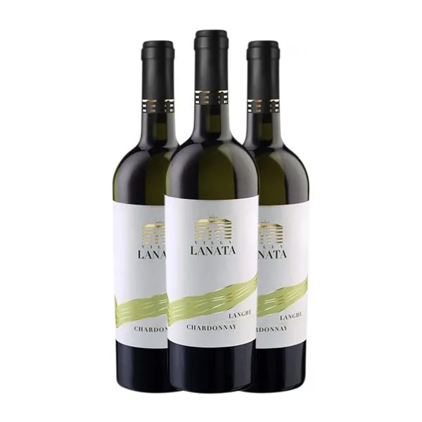 Villa Lanata Chardonnay Langhe 75 cl Vino Blanco (Caja de 6 unidades)