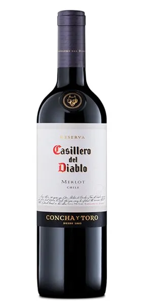 'Vin Rouge Casillero Del Diablo Merlot'