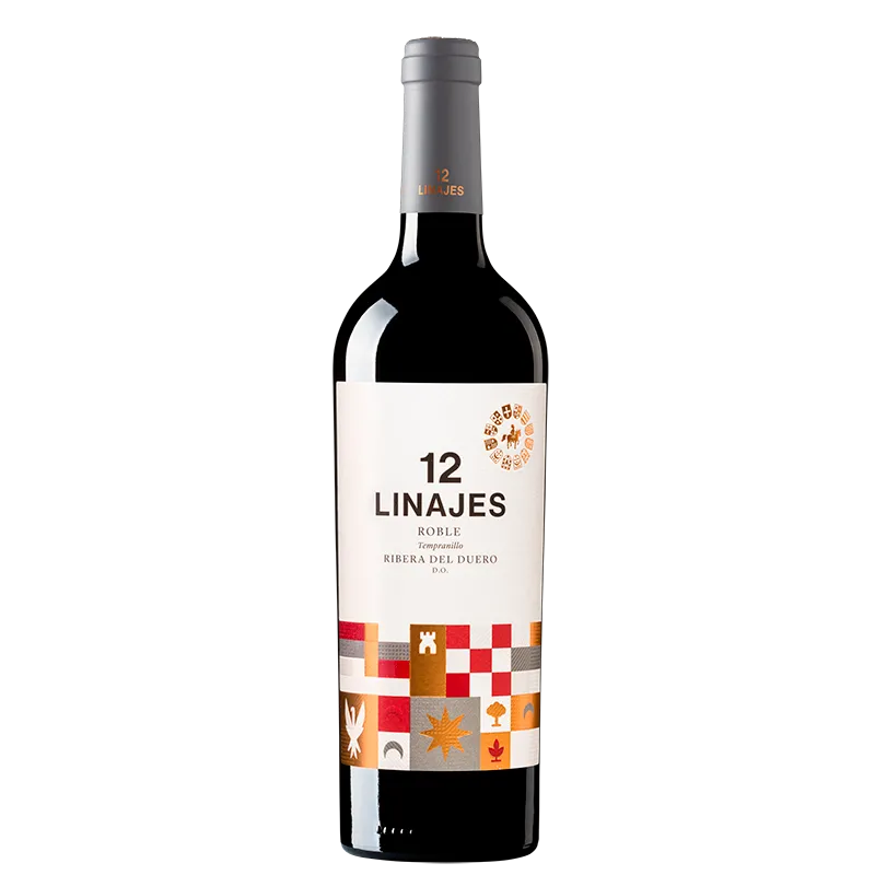 Vino 12 Linajes Roble