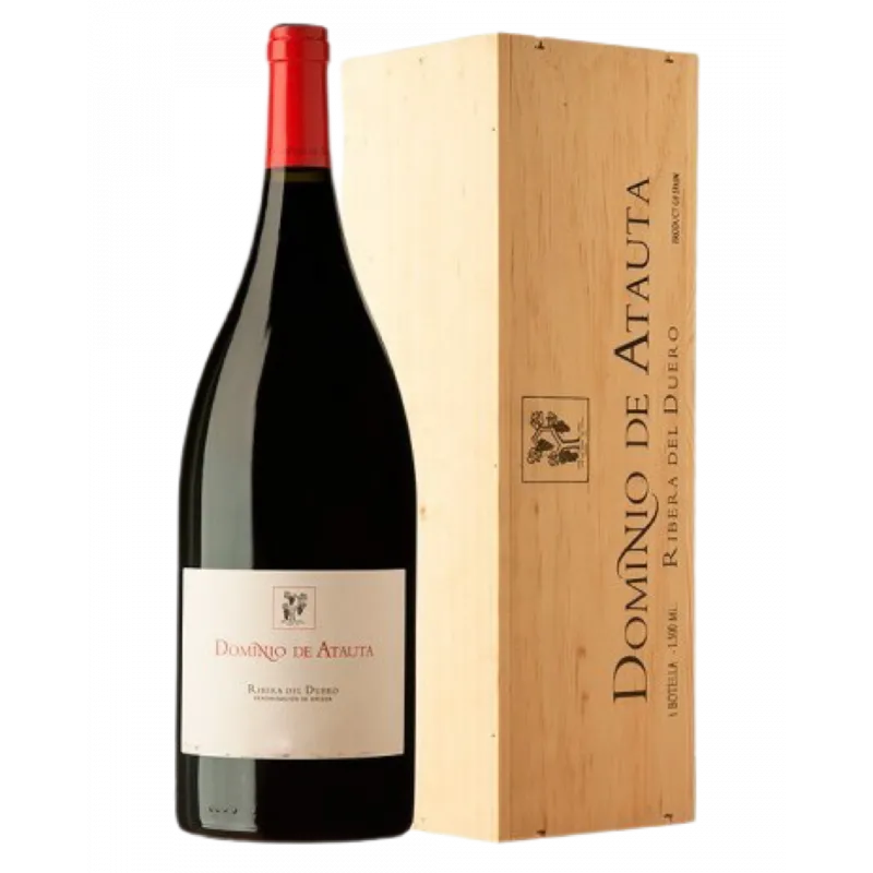 Vino Dominio de Atauta Magnum + Caja de madera