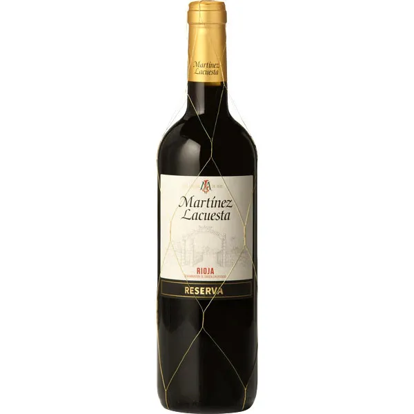 Vino Tinto MARTÍNEZ LACUESTA RESERVA HINIA 2012 D.O.Ca.Rioja 75cl