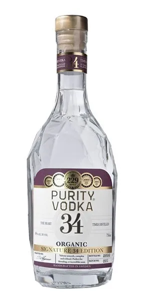 'Vodka Purity Organic Craft Nordic Signature 34'