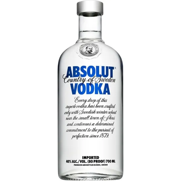 Vodka Sueco ABSOLUT 70cl