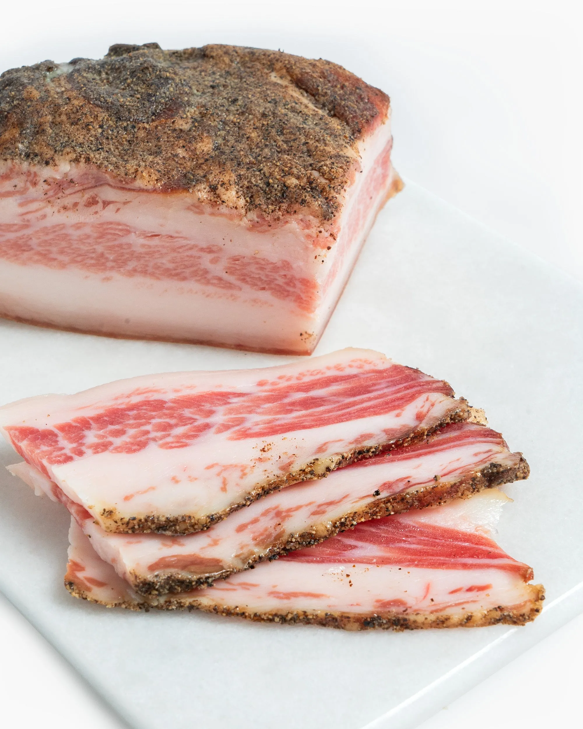 Guanciale italiano