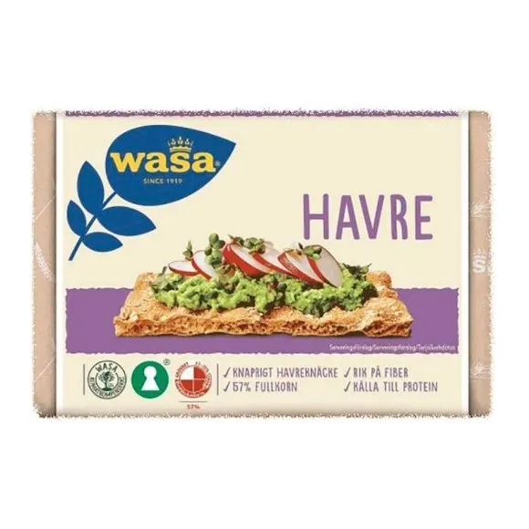 Wasa Knäckebröd Havre / Pan Integral de Avena 260g
