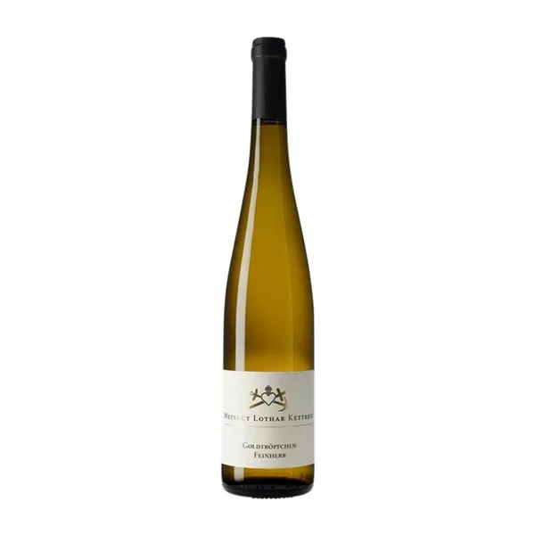 Weingut Lothar Kettern Goldtröpfchen Riesling Halbtrocken — Semiseco Mosel 75 cl Vino Blanco