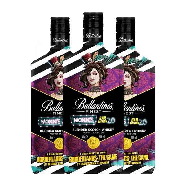Whisky Blended Ballantine's Borderlands The Game Bar 2.0 Escocia Edición Limitada 70 cl (Caja de 3 unidades)