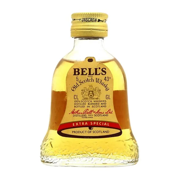 Whisky Blended Bell's Escocia Special — Especial, Extra Botellín Miniatura 5 cl Ejemplar Coleccionista No Apto para Consumo