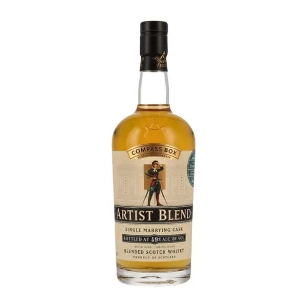 Whisky Blended Compass Box Artist Sherry Escocia Cask Finish — Acabado en Barrica, Edición Limitada 70 cl