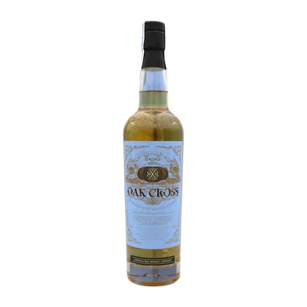 Whisky Blended Compass Box Cross Oak Cask — Barrica de Roble 70 cl (Caja de 3 unidades)