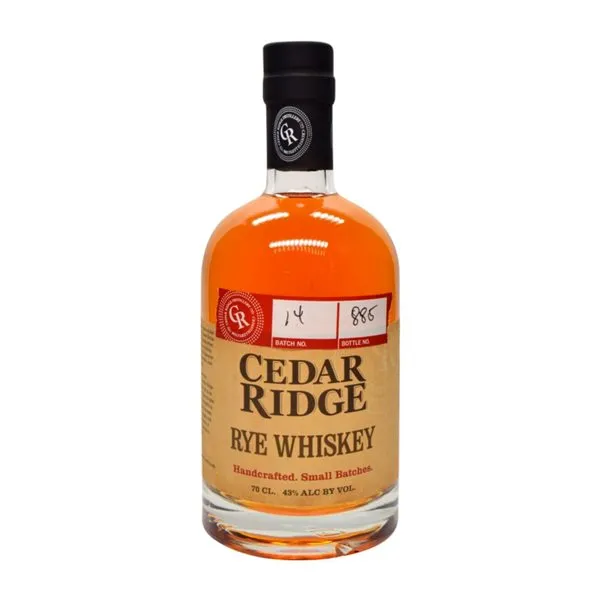 Whisky Bourbon Cedar Ridge Rye 70 cl