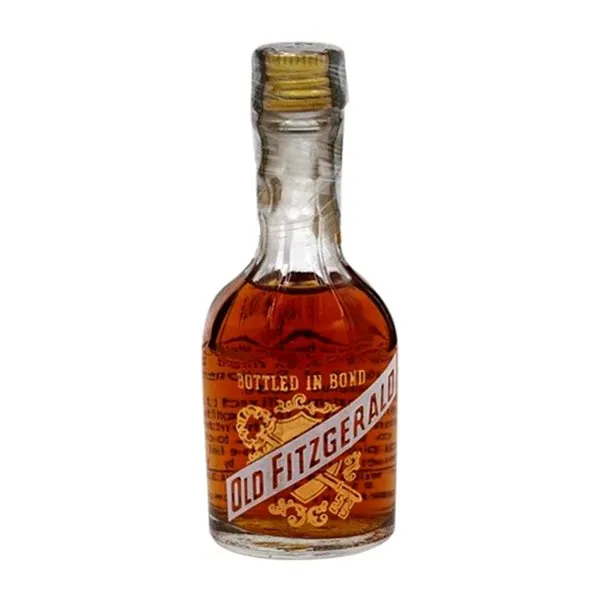 Whisky Bourbon Old Fitzgerald Botellín Miniatura 5 cl Ejemplar Coleccionista No Apto para Consumo
