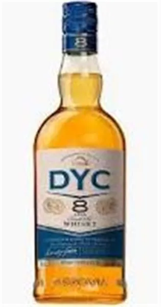 WHISKY DYC 8 AÑOS 70 CL