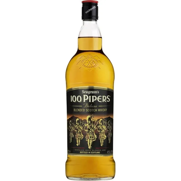 Whisky Escocés 100 PIPERS 70cl
