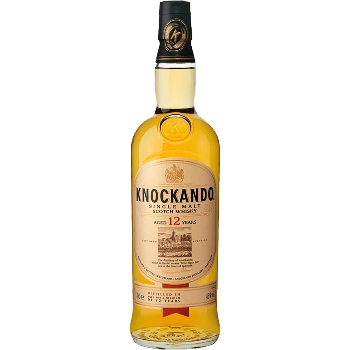 Whisky Escocés KNOCKANDO 12 Años 70cl