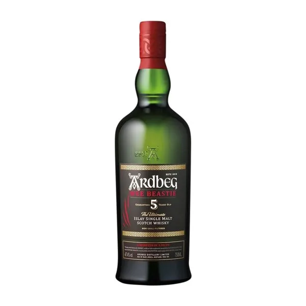 Whisky Single Malt Ardbeg Wee Beastie Escocia 5 Años 70 cl