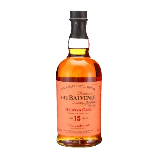 Whisky Single Malt Balvenie Madeira Speyside Cask Finish — Acabado en Barrica 15 Años 70 cl