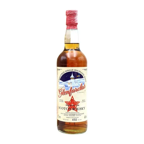 Whisky Single Malt Glenfarclas Christmas Escocia 70 cl Ejemplar Coleccionista No Apto para Consumo